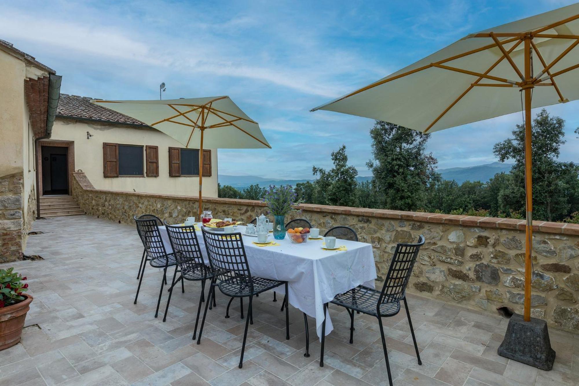 Villa Montepescini Murlo Exterior foto